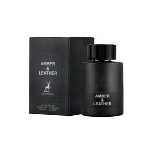 Buy Maison Alhambra Amber & Leather (Opulent Leather) By Maison Alhambra Eau De Parfum 100 ML For Men Online India - Original Men's Perfume