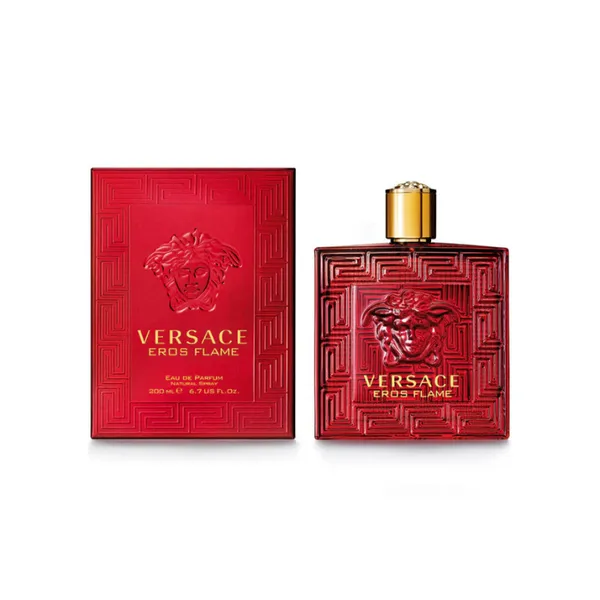 Buy Versace Versace Eros Flame Eau De Parfum 200ml for Men | Long Lasting Luxury Designer Fragrance Online in India - Original Men's Perfume